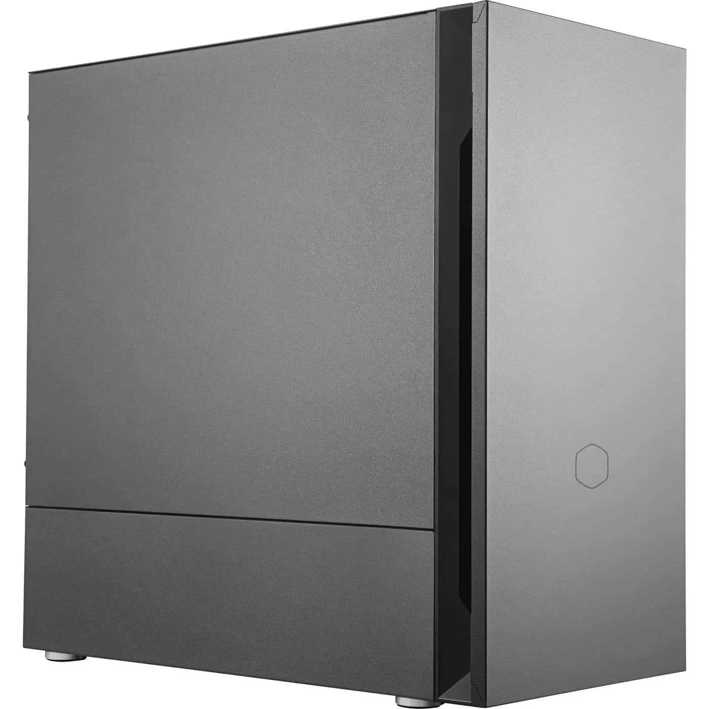 Productfoto van Cooler Master Silencio S400 Midi-tower PC-behuizing Zwart 2 voorgeïnstalleerde ventilators, Stoffilter, Geluidsdemping