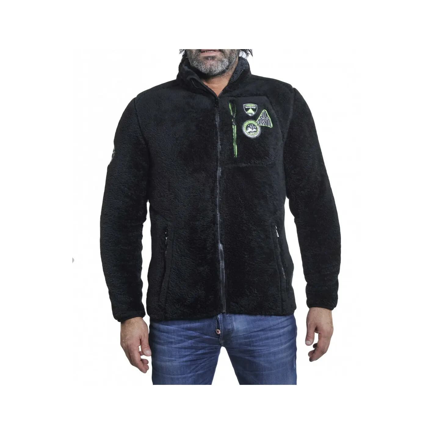 Sport is good NL Fleecejack Peak Mountain coral sherpaCavian product image