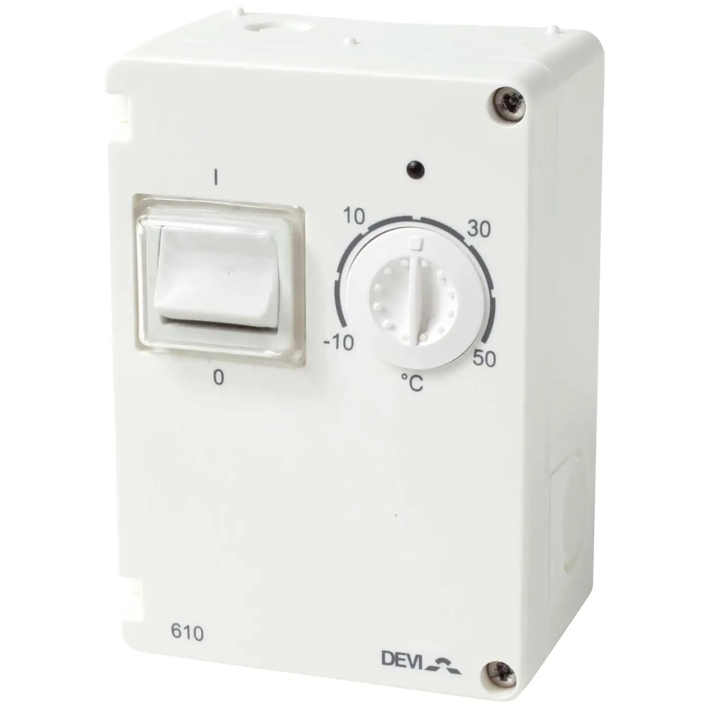 Productfoto van Danfoss 140F1080 DEVIreg610 #140F1080 Kamerthermostaat 1 stuk(s)