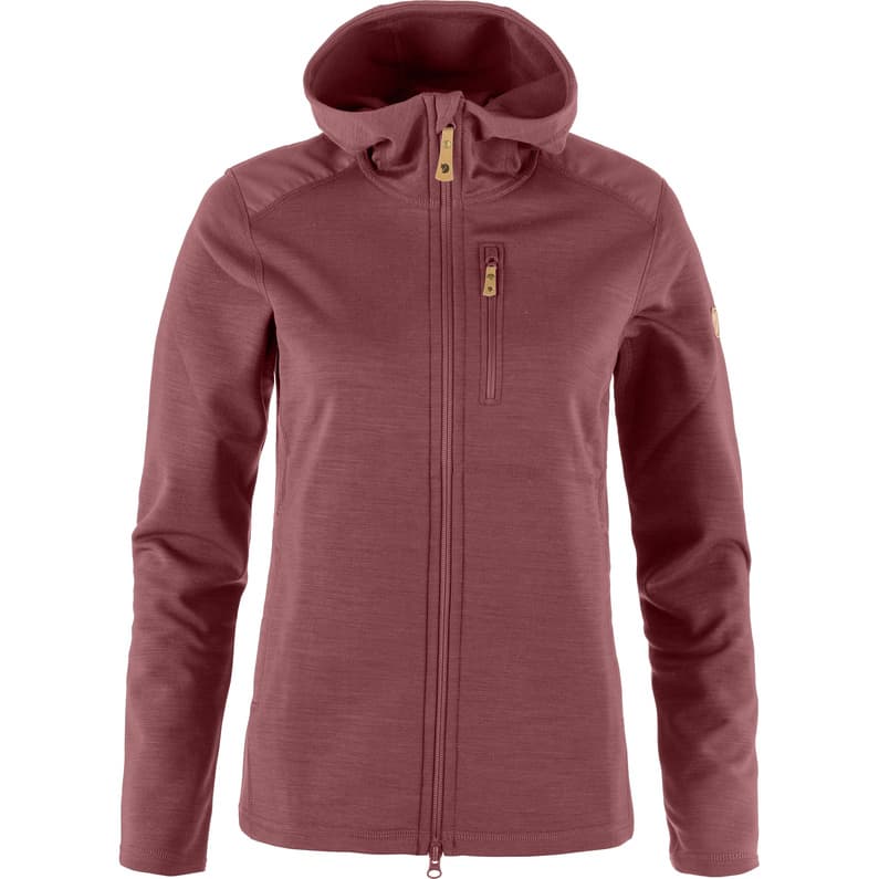Fjällräven women's Keb Fleece Hoodie Vest product image