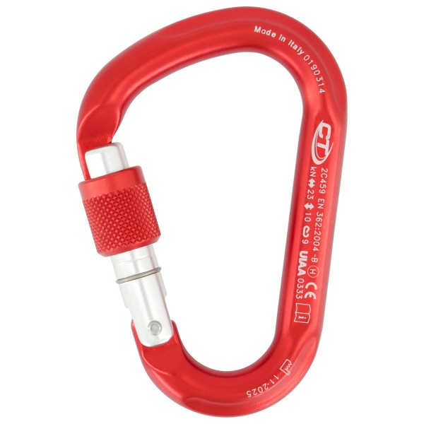 Productfoto van Climbing Technology - Snappy SG · HMS-Karabiner · Red / Silver